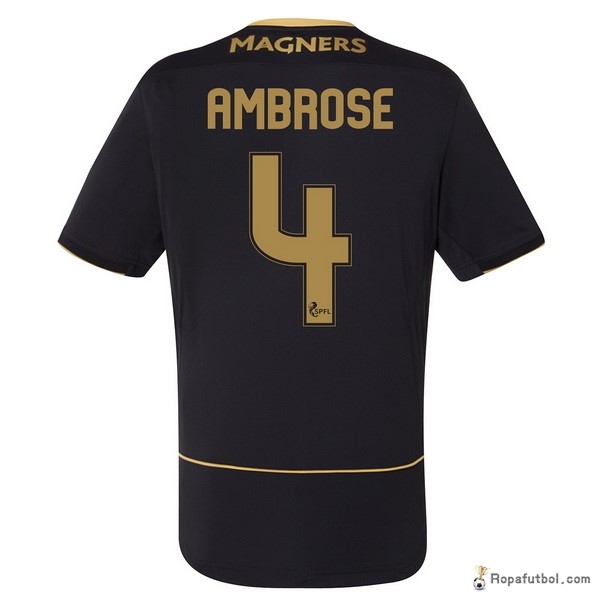 Camiseta Celtic Replica Segunda Ropa Ambrose 2016/17 Negro